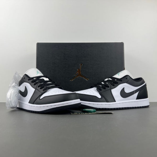 Low Top Sneakers, White Black Colorway, Lace Up Design, Casual Gift for Sneaker Fans