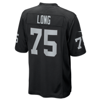 Las Vegas Raiders Howie Long Black Game Retired Player Jersey
