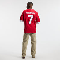 Atlanta Falcons Bijan Robinson Red Team Stitched Limited Jersey