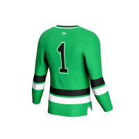 North Dakota Lightweight Hockey Fashion Jersey - Kelly Green