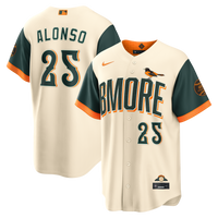 Baltimore Orioles Pete Alonso Cream 2026 City Connect Stadium Jersey