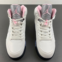 Low Top Sneakers, White Black Pink Colorway, Leather Footwear, Lace Up Design, Casual Gift for Sneaker Fans