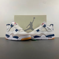 Low Top Sneakers, Blue White Gray Navy Colorway, Lace Up Design, Casual Gift for Sneaker Fans