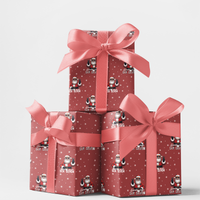 Cool Santa Claus Gift Wrap, Peace Sign Santa Wrapping Paper, Retro Christmas Wrapping Paper, Festive Gift Wrap, Fun Xmas Wrapping Paper