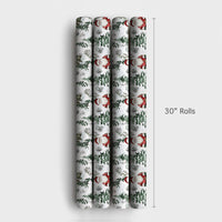 Military Soldier Holiday Gift Wrap, Camo Santa Christmas Wrapping Paper, Camouflage Santa Wrapping Paper, Veteran Present Wrapping Paper