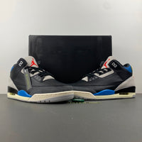 Low Top Sneakers, Blue Black Red Gray Colorway, Lace Up Design, Casual Gift for Sneaker Fans