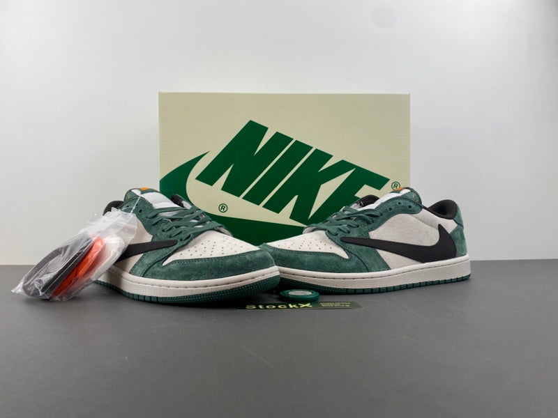 Low Top Sneakers, White Black Green Colorway, Reverse Hook Design, Lace Up Design, Casual Gift for Sneaker Fans
