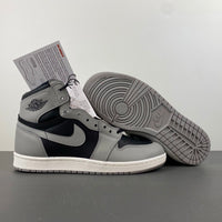 High Top Sneakers, Black Gray Colorway, Lace Up Design, Casual Gift for Sneaker Fans