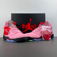 Low Top Sneakers, Pink Colorway, Leather Footwear, Lace Up Design, Casual Gift for Sneaker Fans