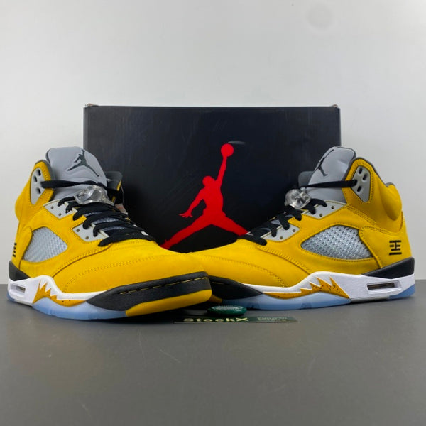 Low Top Sneakers, Yellow Colorway, Lace Up Design, Casual Gift for Sneaker Fans