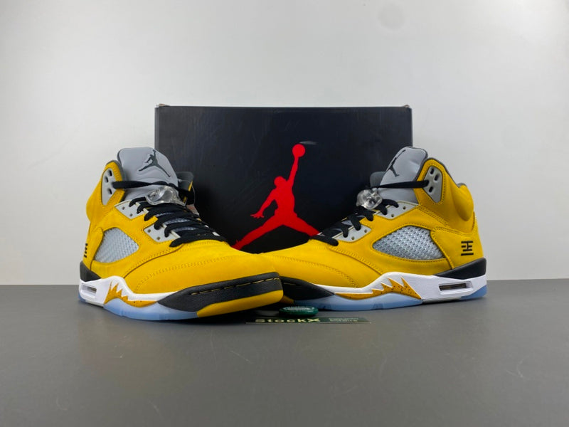 Low Top Sneakers, Yellow Colorway, Lace Up Design, Casual Gift for Sneaker Fans