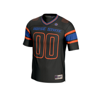 Boise State Broncos NIL Pick-A-Player Lightweight Collegiate Football Fashion Jersey - Black
