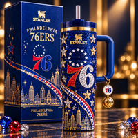 Philadelphia 76ERS Bold Graphic Tumbler