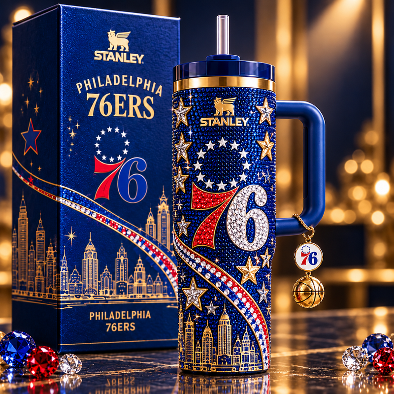 Philadelphia 76ERS Bold Graphic Tumbler