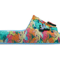 Stitch Classic Slides - Blue / Green / Orange / White - Style 209788-4TB