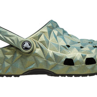 Classic Clogs - Geometric Iridescent - Green / Black - Style 209841-001