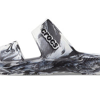 Classic Beach Clogs - Sports Marble - White / Black - Style 207701-103