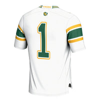 #1 William & Mary Tribe Football Jersey - White