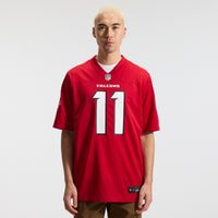 Atlanta Falcons Jalon Walker Red Game Jersey