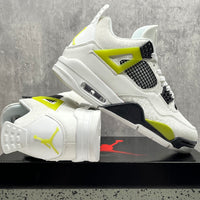 Mid Top Sneakers, Yellow Colorway, Lace Up Design, Casual Gift for Sneaker Fans