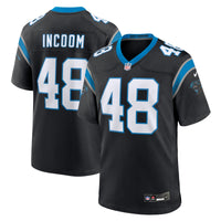Carolina Panthers Thomas Incoom Black Team Game Jersey