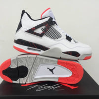 Sneakers, White Red Black Colorway, Lace Up Design, Casual Gift for Sneaker Fans