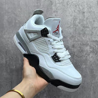 Mid Top Sneakers, White Colorway, Lace Up Design, Casual Gift for Sneaker Fans