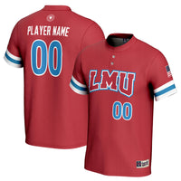 Loyola Marymount Lions NIL Pick-A-Player Softball Lightweight Jersey - Crimson
