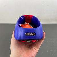 Slides, Royal Blue Red Colorway, Slip On Design, Casual Gift for Shoe Lovers