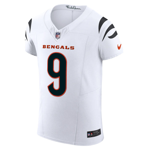 Cincinnati Bengals Joe Burrow White Elite Jersey