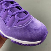 Low Top Sneakers, Purple Colorway, Lace Up Design, Casual Gift for Sneaker Fans