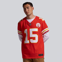 Kansas City Chiefs Patrick Mahomes Red Team Elite Jersey