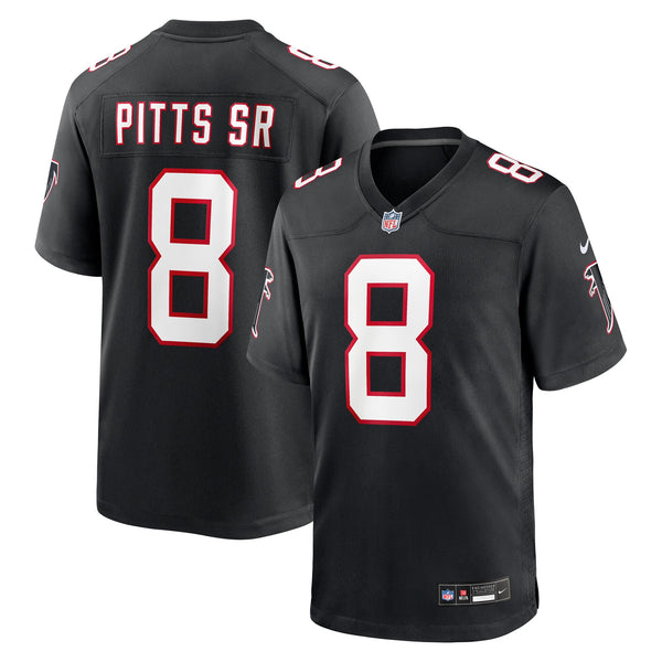 Atlanta Falcons Kyle Pitts Sr. Black Alternate Game Jersey