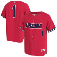 Arizona Wildcats Lightweight Collegiate Baseball Fashion Jersey - Red