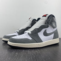 High Top Sneakers, Gray Black Colorway, Leather Footwear, Lace Up Design, Casual Gift for Sneaker Fans