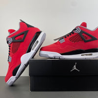 Mid Top Sneakers, Red Black Colorway, Lace Up Design, Casual Gift for Sneaker Fans