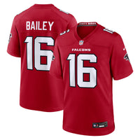 Atlanta Falcons Jake Bailey Red Team Game Jersey