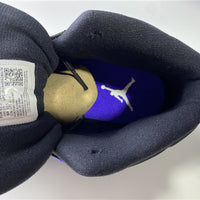 Sneakers, Black Purple Colorway, Casual Gift for Sneaker Fans