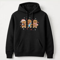 Gingerbread Sonographer Hoodie, Ultrasound Tech Christmas Hoodie, Adorable Radiology Holiday Hooded Sweatshirt, Sonography Xmas Present