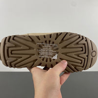Slides, Beige Colorway, Slip On Design, Wool Detail, Casual Gift for Shoe Lovers