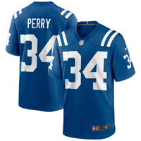 Indianapolis Colts Joe Perry Royal Game Retired Player Jersey