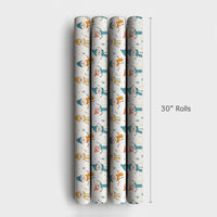 Whimsical Snowman Gift Wrap, Adorable Snowman Wrapping Paper, Festive Holiday Wrapping Paper, Christmas Snowman Paper, Winter Kids Present Wrap