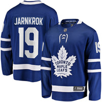 Toronto Maple Leafs Calle Jarnkrok Blue Home Breakaway Player Jersey