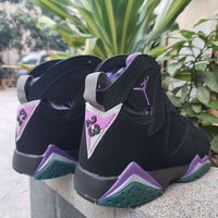 Sneakers, Black Purple Colorway, Lace Up Design, Casual Gift for Sneaker Fans