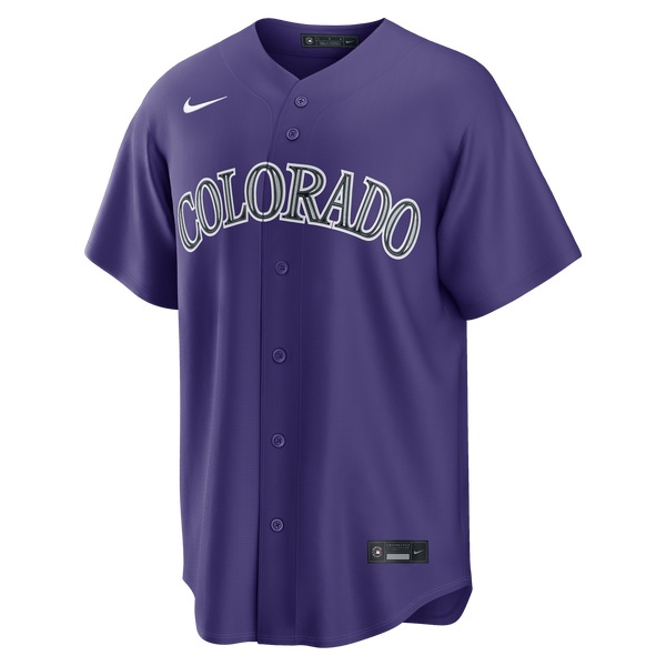 Colorado Rockies Purple Alternate Replica Jersey