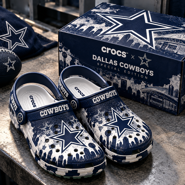 DAL Star and Skyline - A Navy Clog Study in Team Identity - main