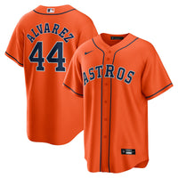 Houston Astros Yordan Álvarez Orange Alternate Replica Player Jersey