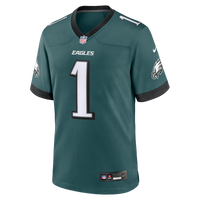 Philadelphia Eagles Jalen Hurts Midnight Green Team Game Jersey
