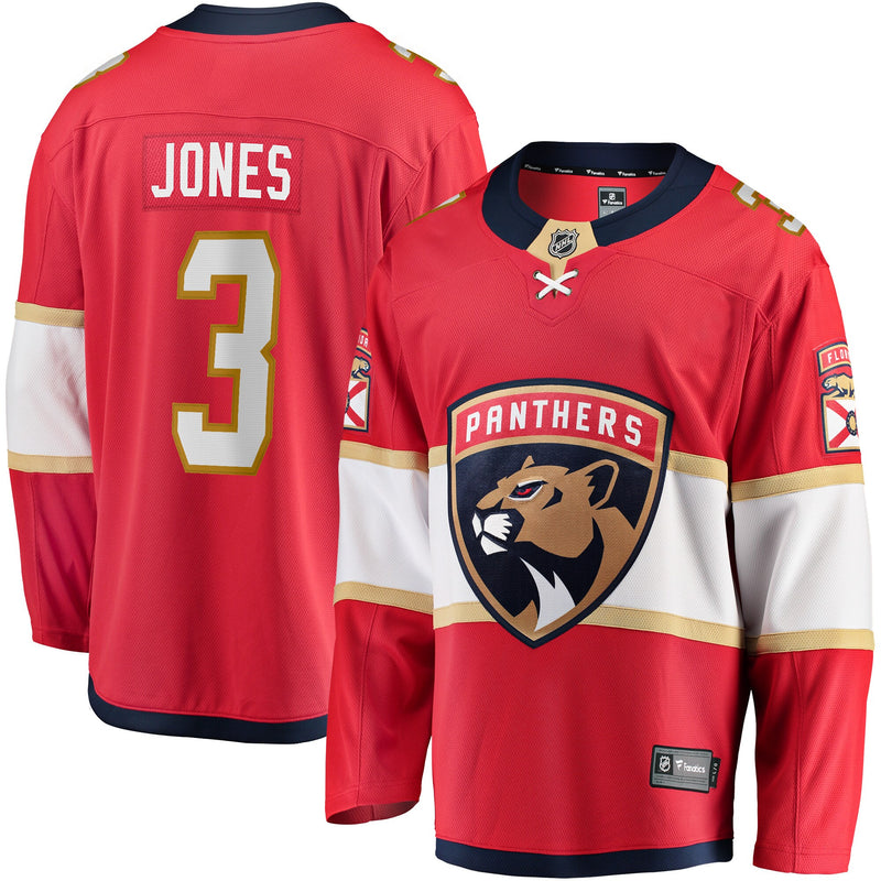 Florida Panthers Seth Jones Red Home Breakaway Jersey