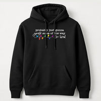 Humorous Christmas Hoodie, Probably Just Gonna Jingle Some of the Way Hoodie, Sarcastic Holiday Quote Hoodie, Comfy Winter Pullover Sweatshirt
